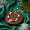 Tonight's 925 sterling silver jewelry, the "Good Luck and Wealth Attraction" series bracelet. This product is made of over 90% natural cinnabar copper coins in the shape of cinnabar and white crystal, which can enhance one's personal aura details Picture